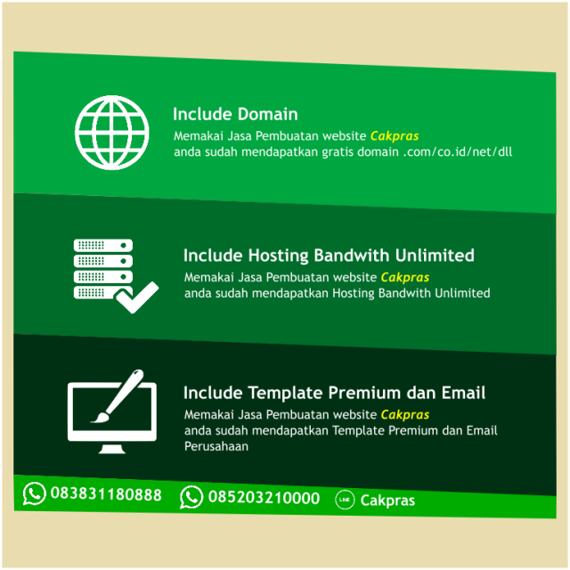 Jasa website cakpras