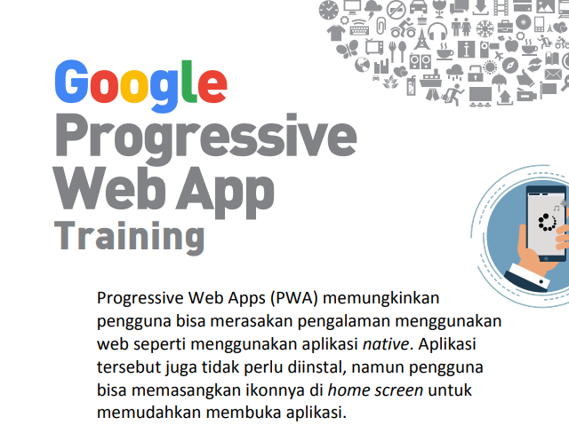 Progressive web app
