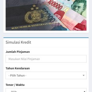 Simulasi kredit bpkb mobil