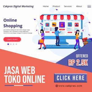 Jasa web toko online