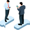Virtual office icon