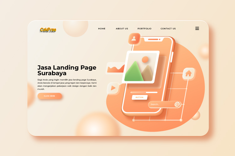 Jasa landing page surabaya