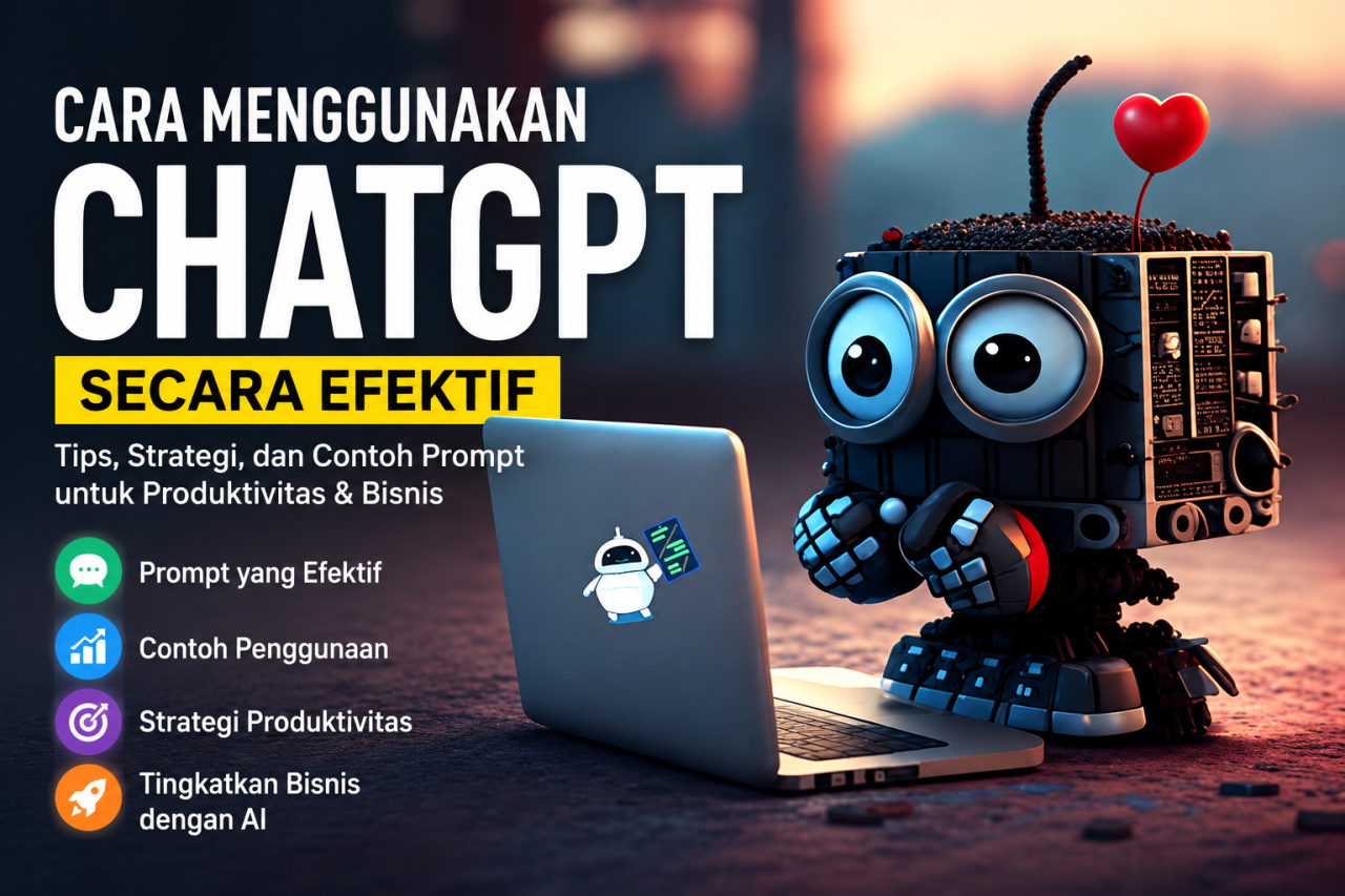 Cara menggunakan chatgpt secara efektif: panduan lengkap + contoh prompt 2026