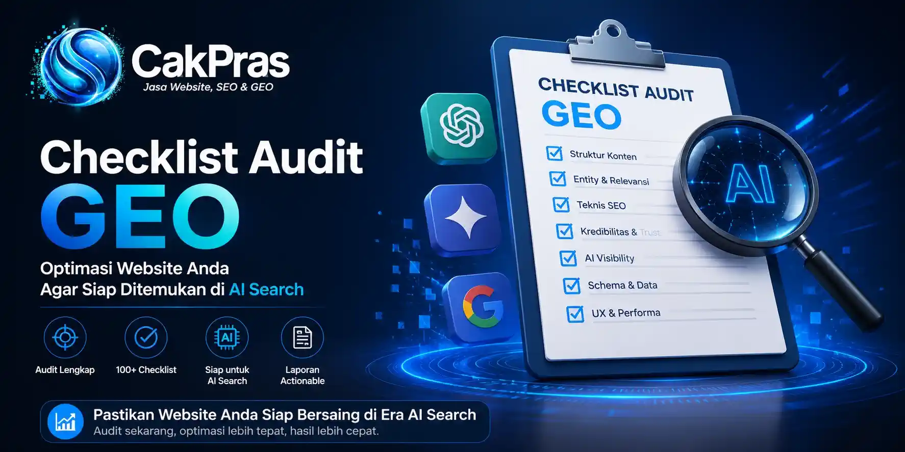 Checklist audit geo by cakpras