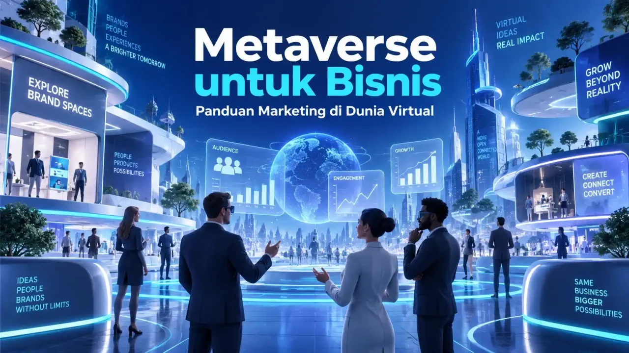 Metaverse untuk bisnis: panduan marketing dunia virtual 2026